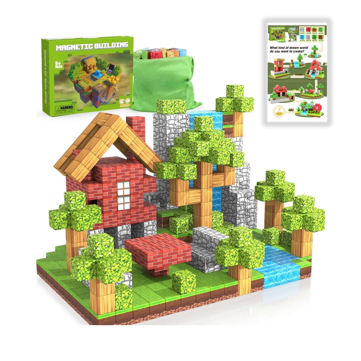 Megnatic Minecraft Block