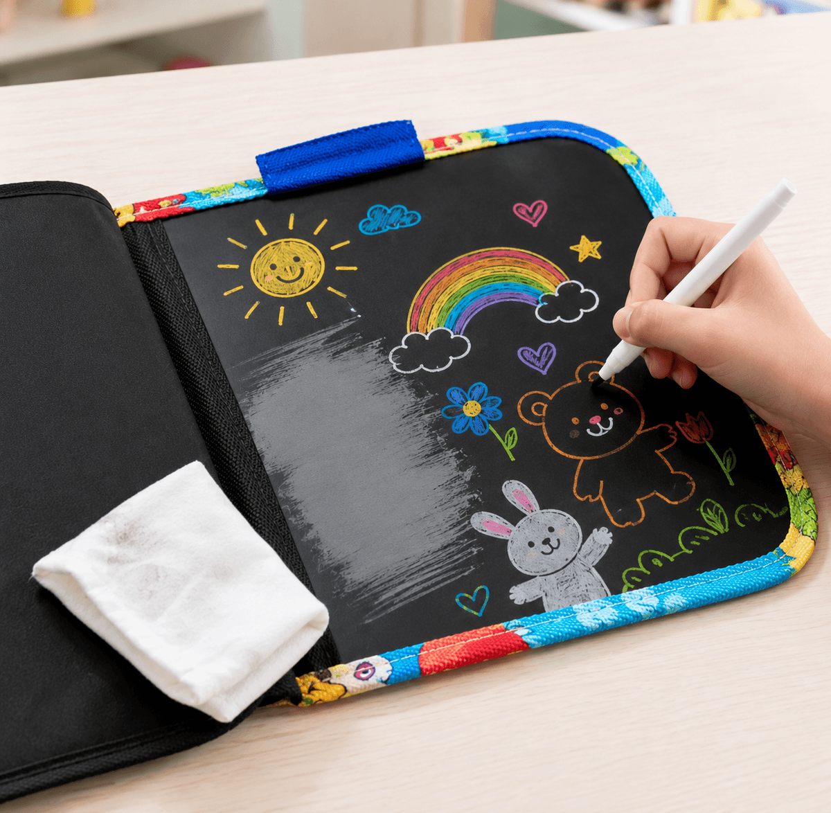 Children's Erasable Drawing Sketchpad with Pen